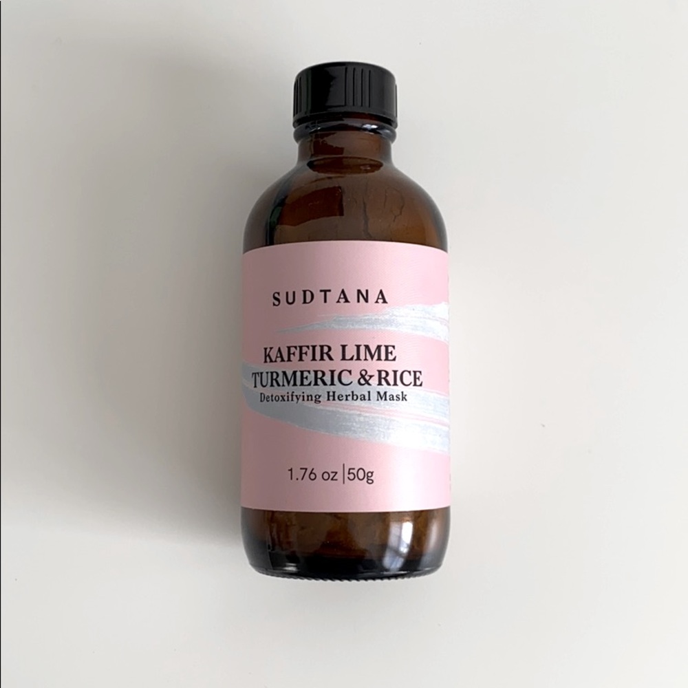 Kaffir Lime Tumeric Rice Detoxifying Herbal Mask